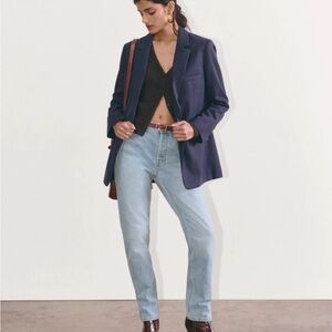 Everlane The Curvy 90s Cheeky Straight Jean 26 Crop